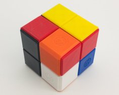 Corner Cube Puzzle 3D Printer Model