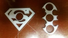 Superman Vs. Batman Spinners 3D Printer Model