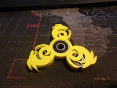 Dragon Fidget Spinner – Wingnut2k #1 3D Printer Model