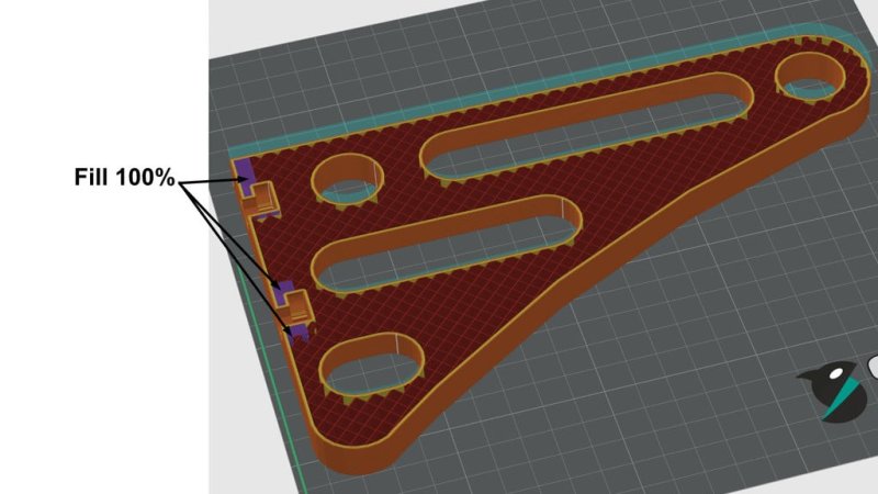 Filament Shelf 3D Printer Model