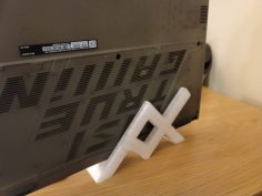 Horizontal Laptop Stand – Triangular Arch Pattern 3D Printer Model