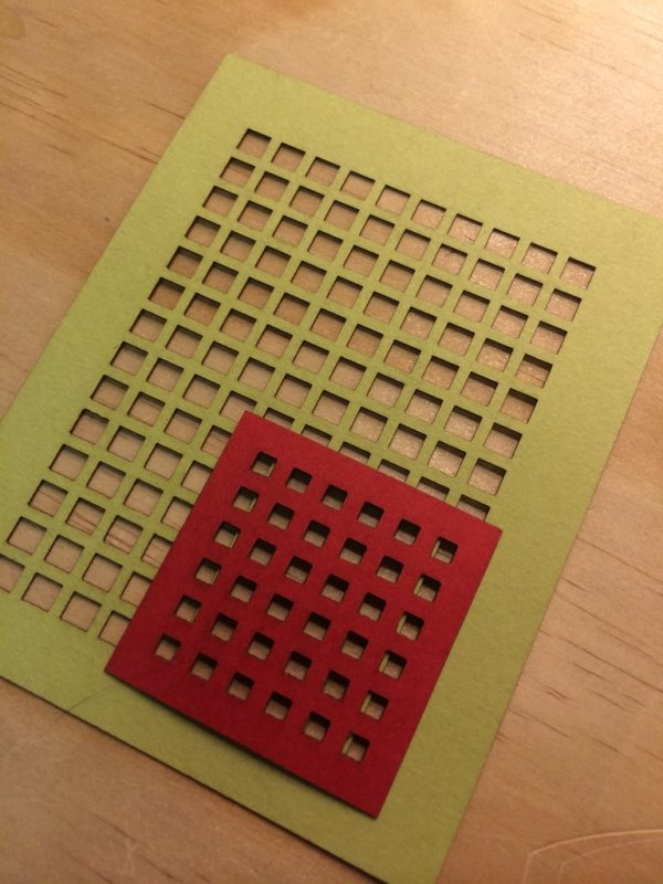 Laser Cut Parametric Grid and Slat Generator