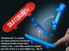 Skateboardz 3D Printer Model