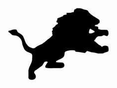Detroit Lion DXF-Datei