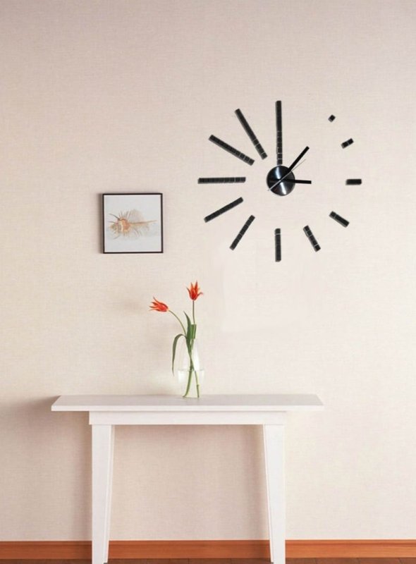 Laser Cut Modern Fashion Creative Wall Clock