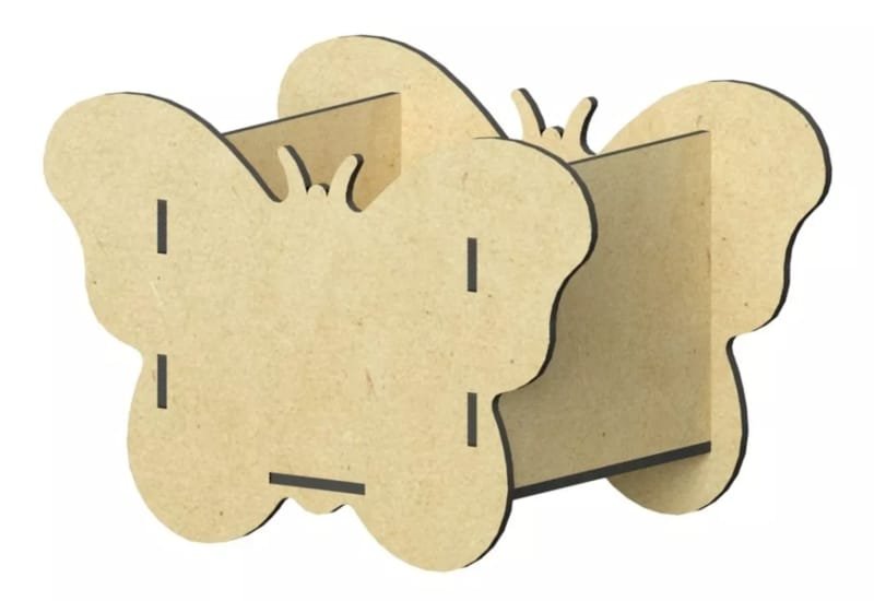 Laser Cut Butterfly Box Butterfly Shaped Candy Holder MDF Butterfly Centerpiece Cachepot