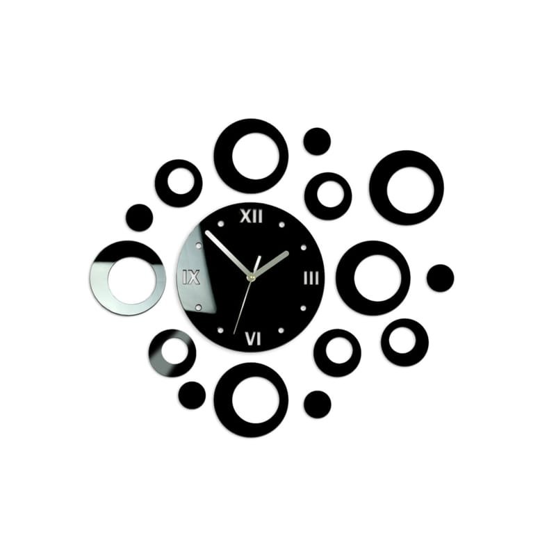 Laser Cut Circle Wall Clock – Modern DIY Wall Clock