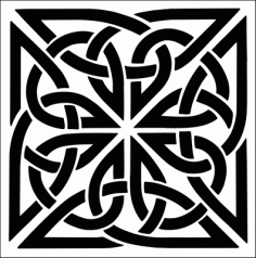 Celtic Stencils dxf Dosyası