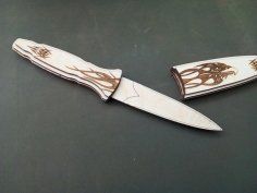 سكين صيد 3D اللغز المتجه