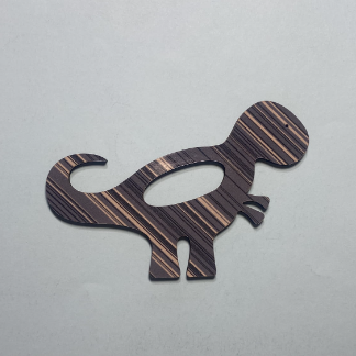 Laser Cut T Rex Wood Shape Dinosaur Wood Cutout Free Vector