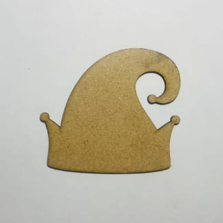 Laser Cut Wood Elf Hat Cutout For Crafts Free Vector