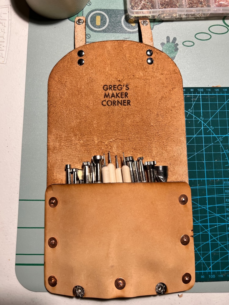 Laser engraved leather card holders. : r/lasercutting