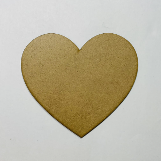 Laser Cut Unfinished Heart Shape Wood Cutout Free Vector