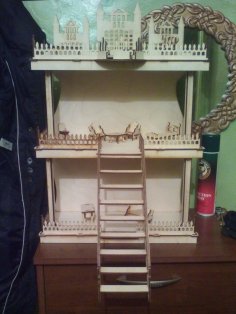 Laser Cut Dollhouse DXF File