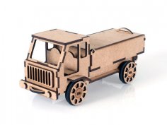 Laser Cut Lorry Truck 4.1mm MDF PDF File