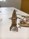 Laser Cut Rocket Template Illustration (.ai) vector file free download ...