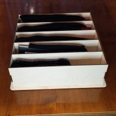 جعبه سازمان دهنده ذخیره سازی جوراب برش لیزری