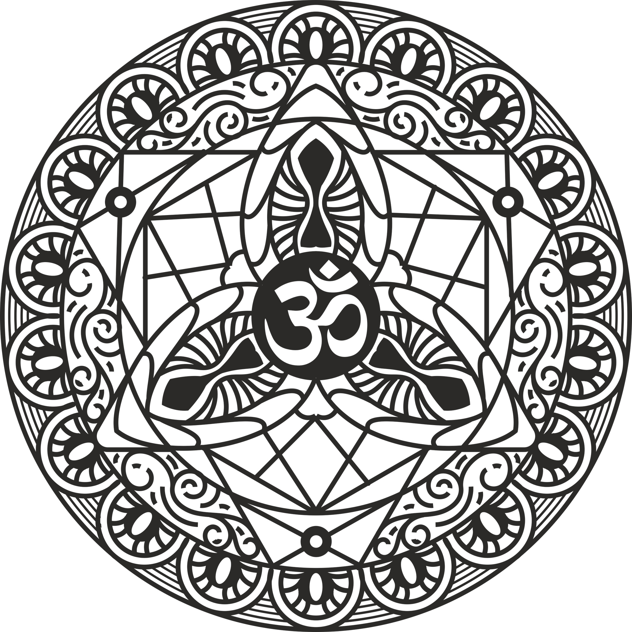 Om-Mandala