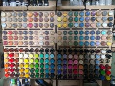 Laser Cut Paint Rack (Miniature Paints)