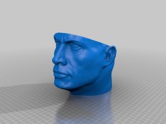 Dwayne “the Pot” Johnson Head Planter 3D Printer Model