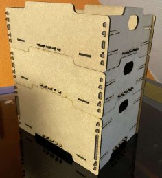 Laser Cut Stackable Box A5