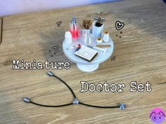 Miniature Doctor Set 3D Printer Model