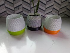 Fusion Planter – Split, “Vase Mode” Print 3D Printer Model