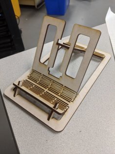 Laser Cut  Living Hinge Tablet Stand