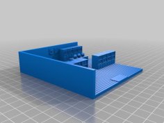 Professor Oak’s Lab (Red/Blue) 3D Printer Model