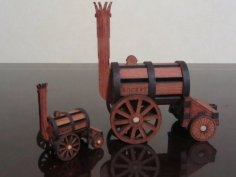 Laser Cut Stephenson’s Rocket