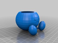 Oddish Plant Pot 3D Printer Model