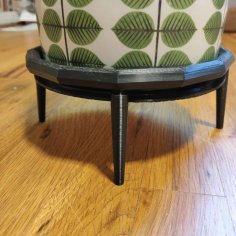 Mid Century Modern Plant Stand 3D Printer Model