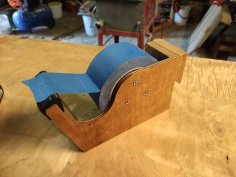 Tape Dispenser (plywood Base) – French Cleat 3D Printer Model