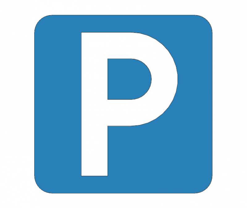 Fichier dxf de panneau de signalisation de place de stationnement