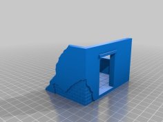 More Nesting Urban Buildings For 28mm Gaming 3D Printer Model