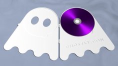 #GhostlyVinyl CD Case 3D Printer Model