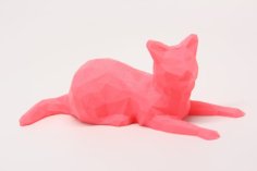 Low Poly Cat 3D Printer Model