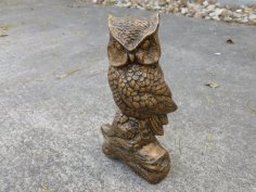 Owl Statue 2 3D Printer Model