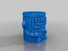 Tiki Planter 3D Printer Model