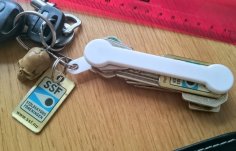 Screwless Key Holder 3D Printer Model