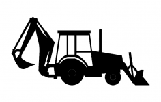 Backhoe dxf File