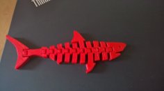 Articulated Shark 3D Printer Model