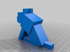 Minecraft Wolf 3D Printer Model