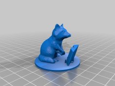 KRV Library – Roger Raccoon 3D Printer Model