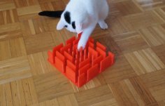 Katzenspielbrett / Cat Play Board 3D Printer Model