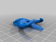 Mini Mandalorian Skull 3D Printer Model