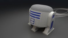 R2D2 Google Home Mini 3D Printer Model