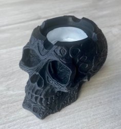 Celtic Skull Ashtray 3D Printer Model