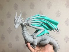 Articulated Dragon Seven Point Five And Nine 3D Printer Model