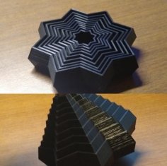 Quad Star | Fidget Toy 3D Printer Model